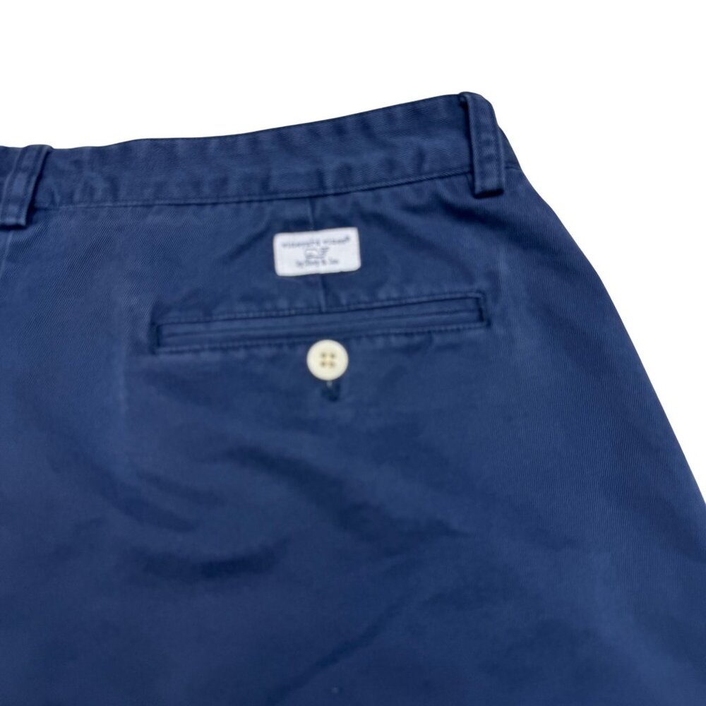 Vineyard Vines Men's 100% Cotton Navy Blue Club Pants, Size 36x30 - Picture 6 of 12